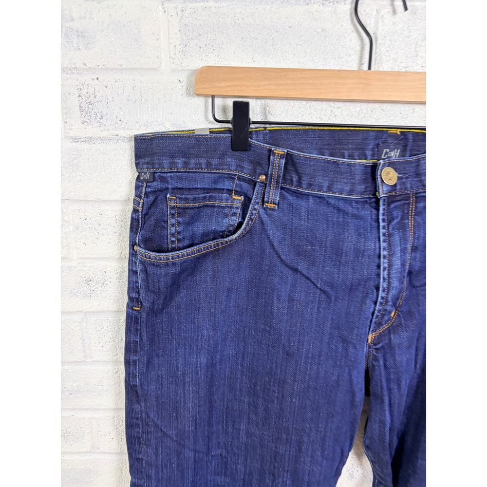 Citizens of Humanity Sid Jeans Mens 42 Dark Wash Straight Leg Made USA Denim - Picture 8 of 15